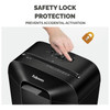 8 Sheet Mini Cut Paper Shredder DIN P-4 Fellowes LX41 17L Credit Card Open Box