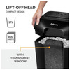 8 Sheet Mini Cut Paper Shredder DIN P-4 Fellowes LX41 17L Credit Card Open Box