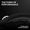Logitech G PRO X Superlight 2 Wireless Gaming Mouse Black HERO 2 44K DPI Lightspeed