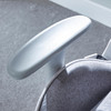 Office Gaming Chair Fabric Adjustable Swivel X Rocker Alpha Grey