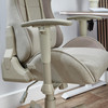 X Rocker Alpha Fabric Gaming Chair Beige Adjustable Office Chair Swivel Tilt Lumbar