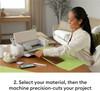 Cricut Explore 4 Smart Cutting Machine Seashell Engagement Bundle Vinyl HTV Tools Pens