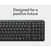 Logitech K250 Bluetooth Wireless Keyboard Black Compact Full Size Spill Resistant