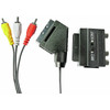 SCART to RCA Cable Kit 1m AV Adapter Switch Input Output TV Lead