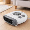 Bush 2kW Flat Fan Heater 2000W Thermostat Portable FH-15AT Open Box