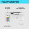 HP LaserJet M110w Wireless Mono Laser Printer Compact 90% Toner Included