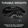 Logitech G502 HERO Wired Gaming Mouse Black Marked Gamer Raged