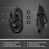 Logitech G502 HERO Wired Gaming Mouse Black Marked Gamer Raged