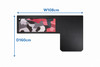 X Rocker Panther XL Reversible Corner Gaming Desk - Black