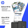 HP DeskJet 4310 Wireless Printer Scanner Copier All In One No Ink Open Box