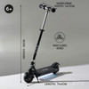 Kids Electric Scooter 150W Bluetooth LED Zinc Formula E No Charger Used
