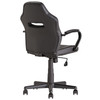 Gaming Chair Black Habitat Faux Leather Mid Back Swivel Office Chair Adjustable