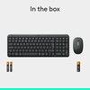 Logitech MK250 Bluetooth Wireless Keyboard Mouse Combo Open Box