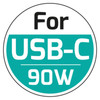 USB C Laptop Charger 90W Type C Power Supply Adapter PD MacBook Port