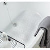 Bath Mat Non Slip Clear PVC Suction Cups Anti Slip Bathroom 70x38cm Habitat
