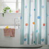 Shower Curtain 180x180cm Marine Sea Fish Bathroom Polyester Habitat Multicoloured