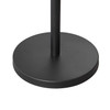 Toilet Roll Holder Freestanding Black 4 Roll Storage Stand Bathroom Metal