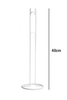 Toilet Roll Holder Freestanding White 4 Roll Storage Stand Bathroom Habitat Steel