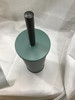Toilet Brush Holder Dark Green Bathroom Carbon Steel Freestanding Habitat Metal