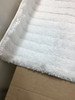 Bath Mat Non Slip Super Soft Quick Dry Absorbent Microfibre Bathroom White