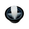 Toilet Seat Buffers Bumpers Shock Proof Black Replacement 6 Pack Type 1 50mm WC