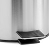 Pedal Bin 12L Stainless Steel Soft Close Chrome Bathroom Kitchen Habitat Waste Bin