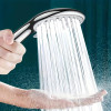 Shower Head 3 Function Chrome Universal Bathroom Habitat Easy Clean Limescale