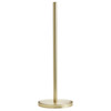 Toilet Roll Holder Freestanding Gold Stainless Steel 3 Roll Storage Habitat 59cm