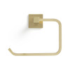 Toilet Roll Holder Wall Mounted Brushed Gold Metal Bathroom Habitat 16.5cm