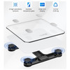 Smart Bathroom Scales Body Fat BMI Muscle Digital Bluetooth Renpho 180kg White