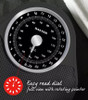 Mechanical Bathroom Scales 150kg Doctors Style Analogue Dial Black Salter