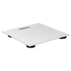 Digital Bathroom Scales 150kg White Tempered Glass LCD Weight Scale Habitat