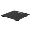 Digital Bathroom Scales 150kg Black Tempered Glass LCD Weight Scale Habitat