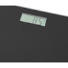 Digital Bathroom Scales 150kg Black Tempered Glass LCD Weight Scale Habitat