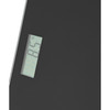 Digital Bathroom Scales 150kg Black Tempered Glass LCD Weight Scale Habitat