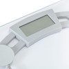 Digital Bathroom Scales 150kg Clear Tempered Glass LCD Weight Scale 27cm