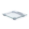 Digital Bathroom Scales 150kg Clear Tempered Glass LCD Weight Scale 27cm