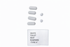 Toilet Seat Buffers Deep Bumpers Replacement White Plastic 6 Pack Type 4