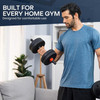 Adjustable Dumbbells 10kg Barbell Weight Set 2 in 1 Home Gym Strength Training