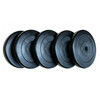 Weight Plates 10kg Pair 1 Inch Standard Vinyl 20kg Set Home Gym Weightlifting