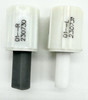Soft Close Toilet Seat Hinges Dampers Replacement CCW CW Pair White 47mm
