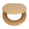 Toilet Seat Natural Wood Soft Close Tongue Groove Moulded Wood Habitat Adjustable