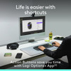 Wireless Bluetooth Mouse Silent Multi Device Graphite Logitech POP SmartWheel