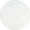Round Wall Mirror 80cm Silver Aluminium Metal Frame Large Bathroom Habitat
