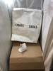 Laundry Bag 52L Double Compartment Light Dark Washing Sorter Canvas Habitat