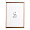 Picture Frame 50x70cm Walnut Oak Wood Wall Photo Poster Habitat Ontario No Glass