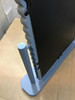 Dressing Table Mirror Blue Freestanding 360° Rotating Bobbin Frame Habitat 35cm