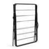 Clothes Airer 14m 3 Tier Indoor Folding Laundry Dryer Black Steel Habitat