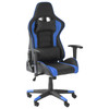 Gaming Chair Blue Adjustable Swivel Office PC Racing X Rocker Alpha eSports