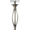 Floor Lamp Antique Brass Tall Standing Light Habitat Milan B22 144cm NO SHADE